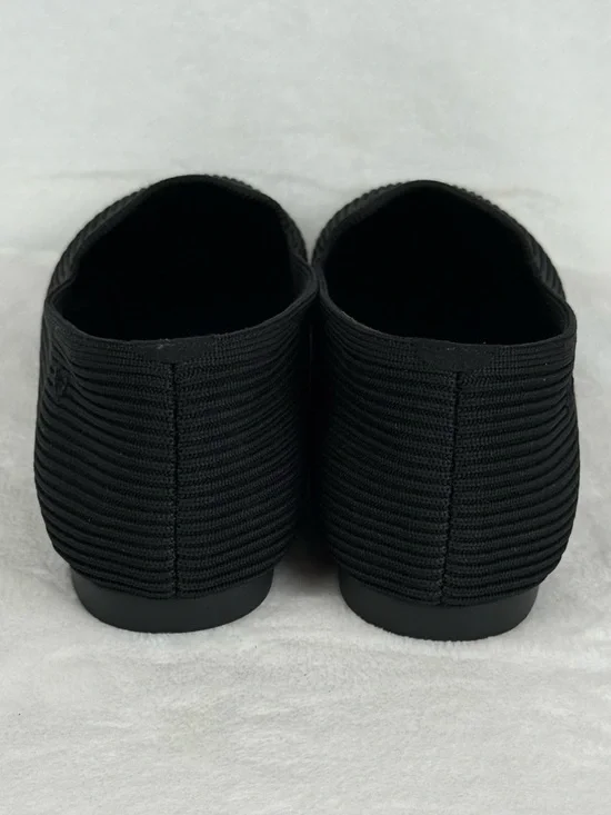 VIVAIA Knit Slip-On Flats Black Square Toe Comfort EU 41.5 ( US 7.5 ) - Picture 7 of 12